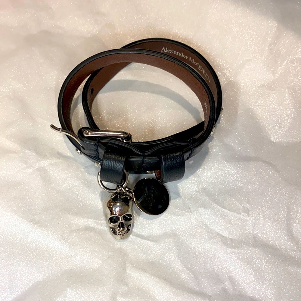 Alexander McQueen Leather bracelet